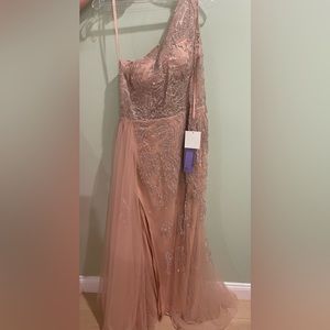 Beautiful never worn maxi pink dress
